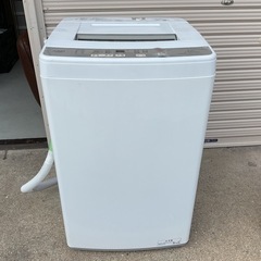 2022年製 アクア AQUA 洗濯機　6.0kg 