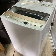 Haier　全自動洗濯機　6.0kg　2021年製　JW-C60GK