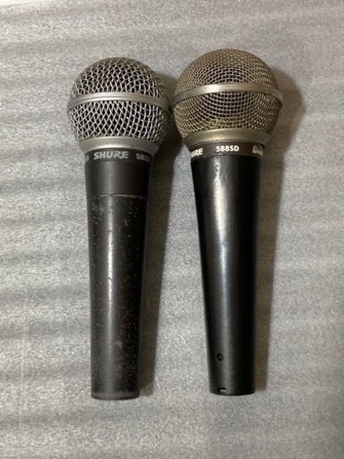 SHURE マイク　SM58\u0026588SD