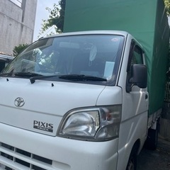軽トラ　幌車　トヨタピクシストラック