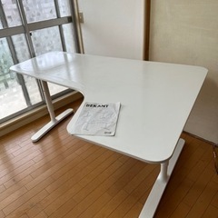 説明書付き【IKEA】コーナーデスク、机
