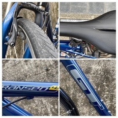 自転車 クロスバイクGIANT TRANCEO4.0 付属品あり