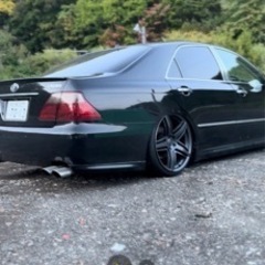 20インチホイール2本タイヤ付き車のパーツ タイヤ、ホイール