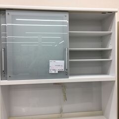 ☆ジモティ割あり☆ 高橋木工 食器棚 ホワイト W120×D51×H211 