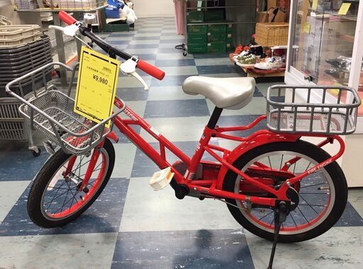子供用 自転車　 16ｲﾝﾁ 　レッド