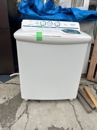 日立 二層式電気洗濯機 PS-55AS2 洗濯機 簡易清掃済み
