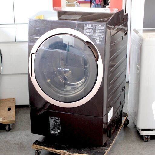 T985) 東芝 洗濯12.0kg 乾燥7.0kg 2019年製 ドラム式洗濯乾燥機 TW-127X7L 左開き ZABOON 7型カラータッチパネル TOSHIBA 12kg ファミリー
