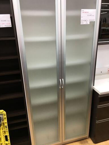 ★ジモティ割あり★  収納棚　 白　ホワイト W78×D43×H180 クリーニング済み SJ5580