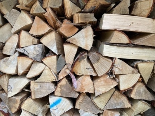 薪　2025 乾燥薪　firewood \n