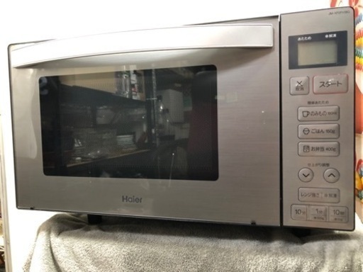 (ジ34)SALE‼️¥7,700(税込) Haier 電子レンジ JM-XP2FH18G 2020年製