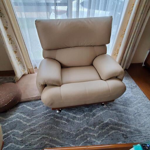 家具 ソファー2人　１人掛けソファ