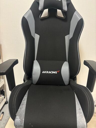AKRacing/ゲーミングチェア Wolf グレー おまけつき