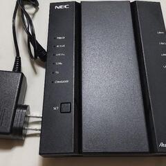 「本日限定」NEC無線LANルーター Aterm WG2600HS