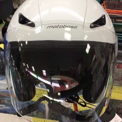 ジェットヘルメット　MOTO　BASE　MBHL-SJ01　ホワイト