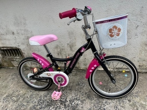 16インチガールズバイク自転車オキナワハイビスカスバイクISLAND Okinawaプロフ必読