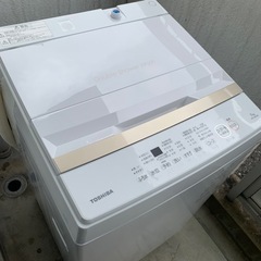 東芝 全自動洗濯機7kg AW-7GME2 2023年製 美品