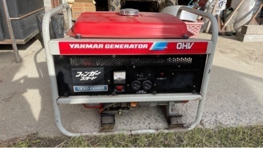 5月末まで ヤンマー 発電機 ysg2006