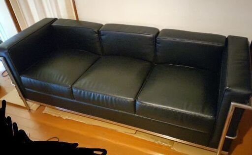家具 ソファ 合皮 3人掛け