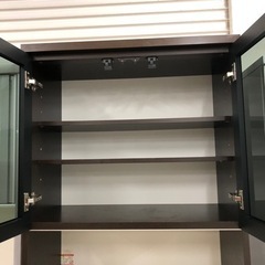 レンジボードモイス加工ブラウン×ブラック【トレファク堺福田店】