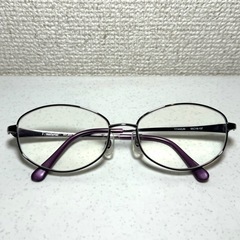 i.natural 眼鏡 メガネ INT-403   ピンク・紫系