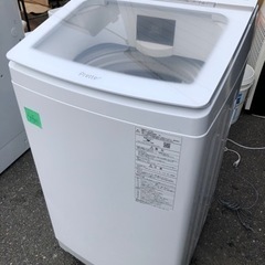 🔝4️⃣5️⃣福岡市内配送設置無料 全自動洗濯機 Prette(プレッテ) ホワイト AQW-GVX80J-W [洗濯8.0kg /乾燥機能無 /上開き]