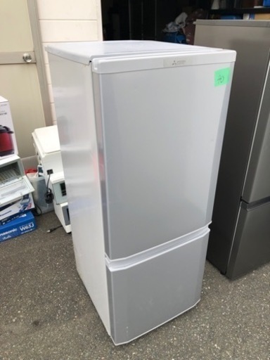 4️⃣0️⃣福岡市内配送設置無料　 2019年式三菱電機 MITSUBISHI ELECTRIC MR-P15D-S [冷蔵庫 （146L・右開き） 2ドア シャイニーシルバー]