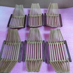 竹製おしぼり置き