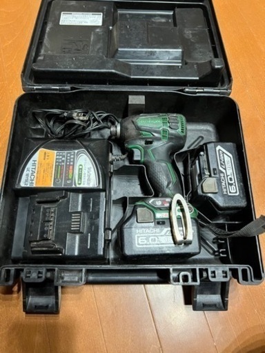 ※引き取り限定　 日立工機　インパクトドライバー18v