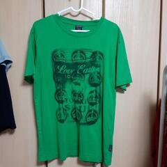 緑TシャツL