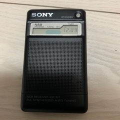 SONY ポケットラジオ
