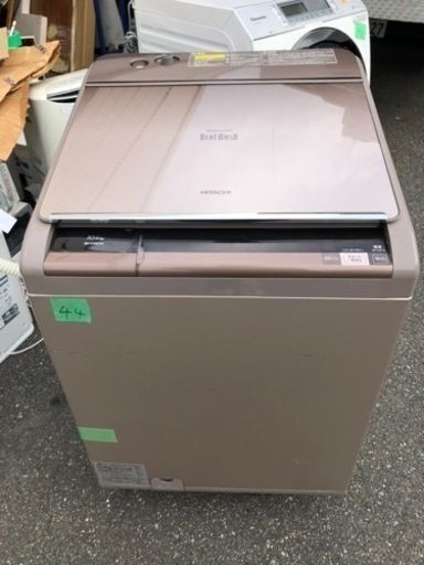 購入者決めました4️⃣4️⃣福岡市内配送設置無料 日立 HITACHI BW-D10XTV N [ビートウォッシュ たて型洗濯乾燥機（10.0kg） 自動お掃除搭載 シャンパン]