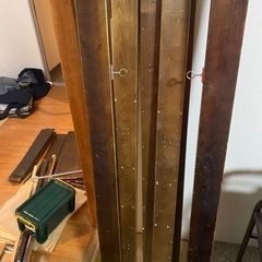 DIY材料等　木材、板、2×4、取手、スライドレール、木ダボ