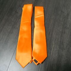 【中古】ネクタイ　2本セット　Perfect Suit　オレンジ
