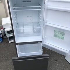 🔝3️⃣9️⃣福岡市内配送設置無料　2ドア冷蔵庫 （184L）　ARF-A18-S シルバー