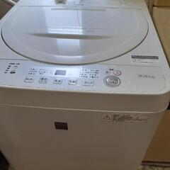使用回数少なめ家電 生活家電 シャープSHARP洗濯機 2018年購入