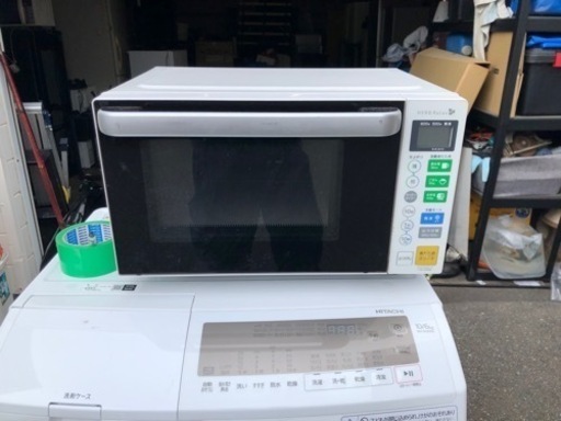 福岡市内配送無料 HerbRelax YMW-S18B1 ヤマダ電機オリジナル フラットテーブル電子レンジ(18L)