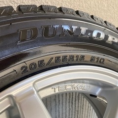 VWゴルフ7/7.5】205/55R16 TECMAG＆ダンロップスタッドレス