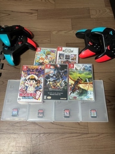 Switchプロコン、カセット