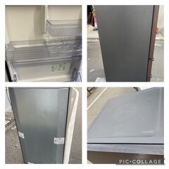 ☆中古￥26,800！AQUA　272㍑3ドア冷蔵庫　家電　2021年製　AQR-SV27K(T)型　幅60㎝ｘ奥行66㎝ｘ高さ142㎝　【BE031】