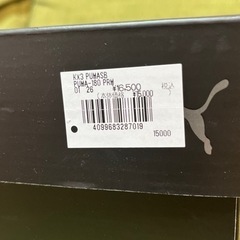 定価16,500円　新品未使用　PUMA スニーカー　　　　