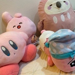 【終了】8-6番目番目ピンク系　カービィ、すみっコぐらし、P丸様...