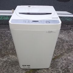 🍎シャープ 全自動洗濯機 ステンレス槽 5.5kg ES-GE5...