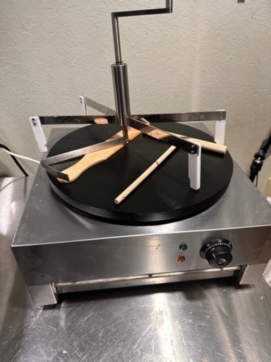 業務用クレープメーカー　電熱式クレープ焼き器　カフェ開業