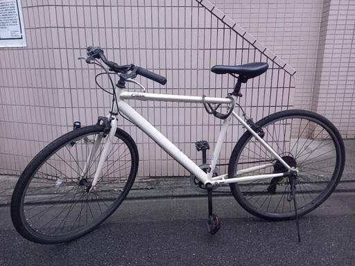 1,622 クロスバイク　アサヒ　CREAM 外装6段　700x32C
