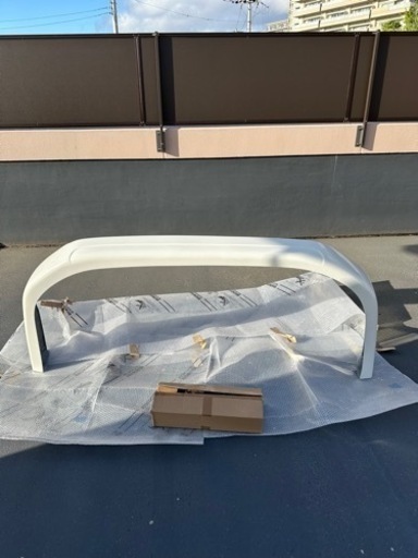 値下げハイエース カスタムクラブ ハーフスポイラー070パール塗装済み