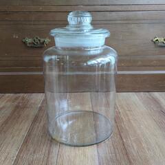 レトロガラス瓶、保存ビン