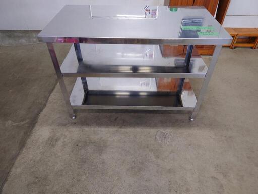 什器業務用棚付調理作業台！！