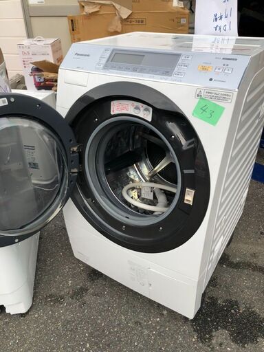 北九州市内配送無料店43..パナソニック Panasonic NA-VX7800L-W [ななめドラム洗濯乾燥機 10kg 左開き クリスタルホワイト