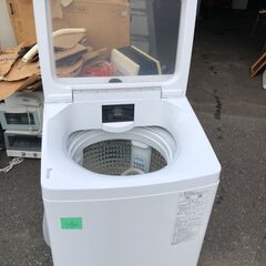 全自動洗濯機 Prette(プレッテ) ホワイト AQW-GVX80J-W [洗濯8.0kg /乾燥機能無 /上開き