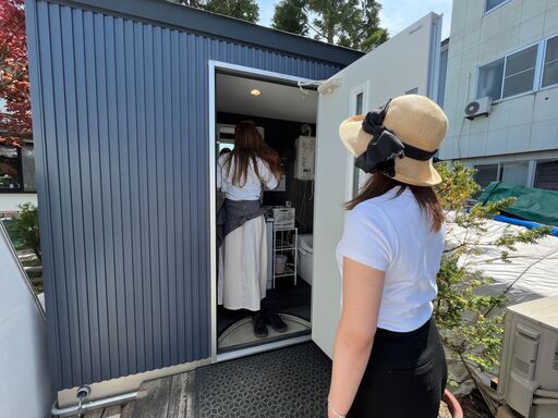 タイニーハウス　コンテナハウス　スーパーハウス　コテージ　グランピング　移動できる小さな家（へや） 　タイプB（トイレシャワー付き） タイニーハウス コンテナハウス スーパーハウス コテージ グランピング